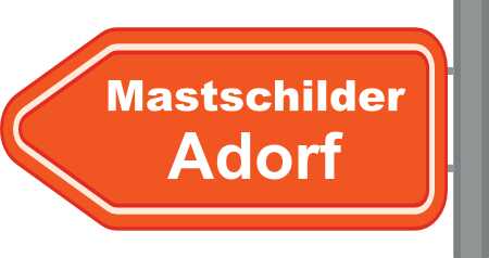 Mastschilder Adorf ➜ Außenwerbung die gesehen wird
